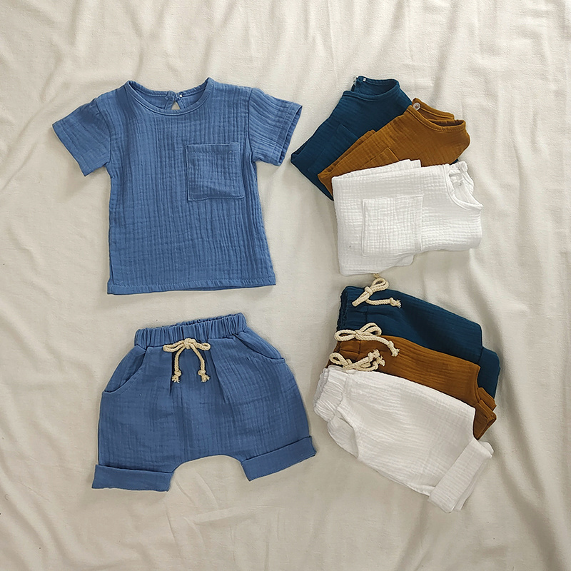 Baby Products Organic - Organik pamuk bebek giysileri Set yaz