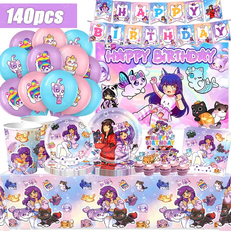 Baby Products Poster - Aphmau Doğum Günü Süslemeleri Pembe Video
