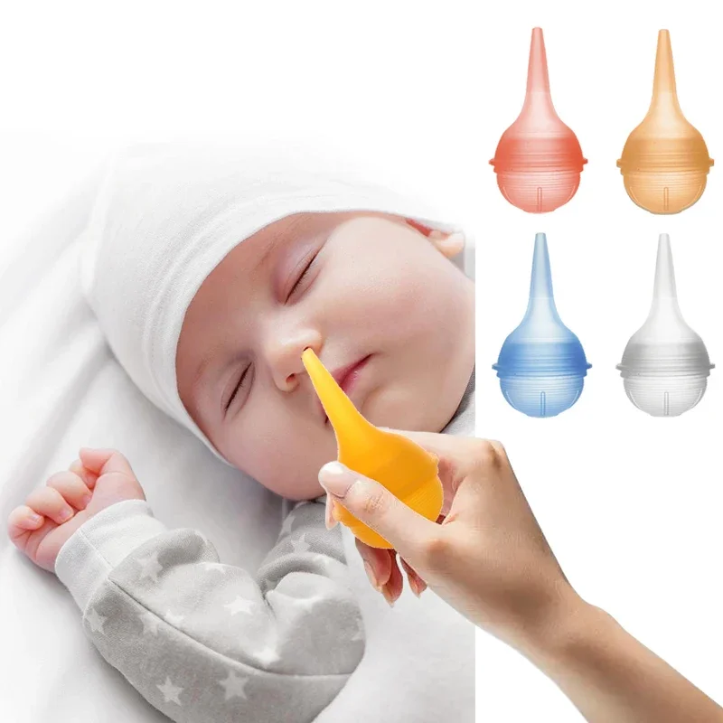 Baby Nose Cleaner - Yeniden Kullanılabilir Şeffaf Silikon Bebek Kulak