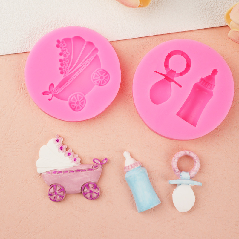 Baby Products Eco Friendly - Bebek Ürünleri Silikon Kalıp Bebek Arabası