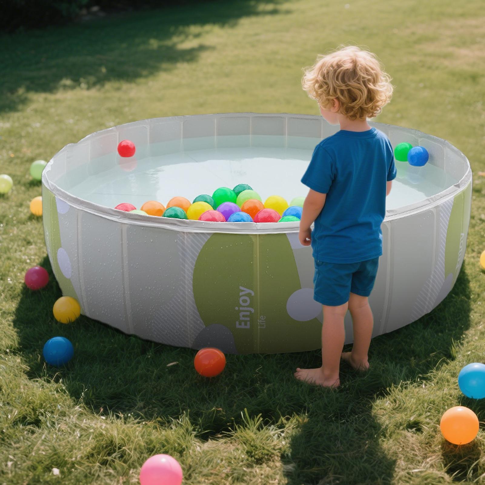 Baby Bath Tub Foldable - Katlanabilir Çocuk Havuzu, Çocuk Yüzme Havuzu,