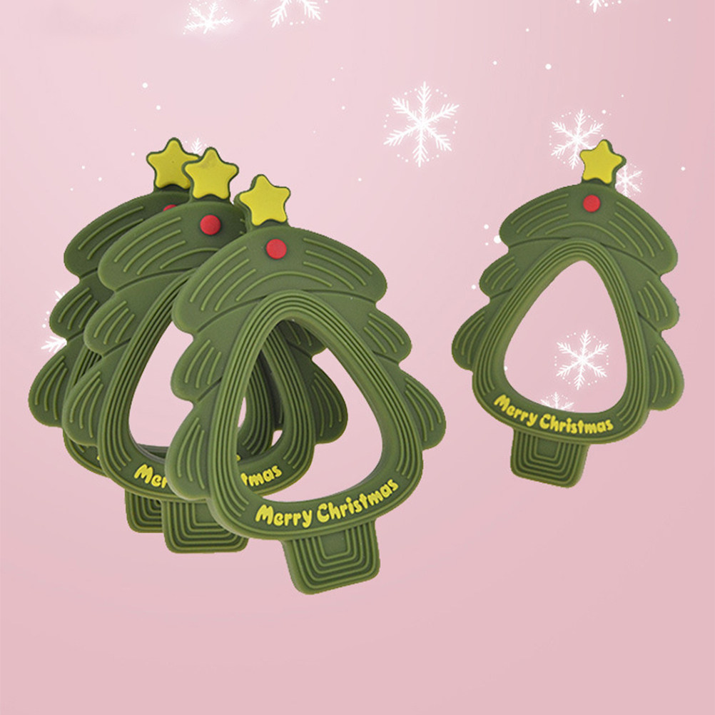 Baby Products Eco Friendly - 1 Adet Bebek Silikon Noel Ağacı