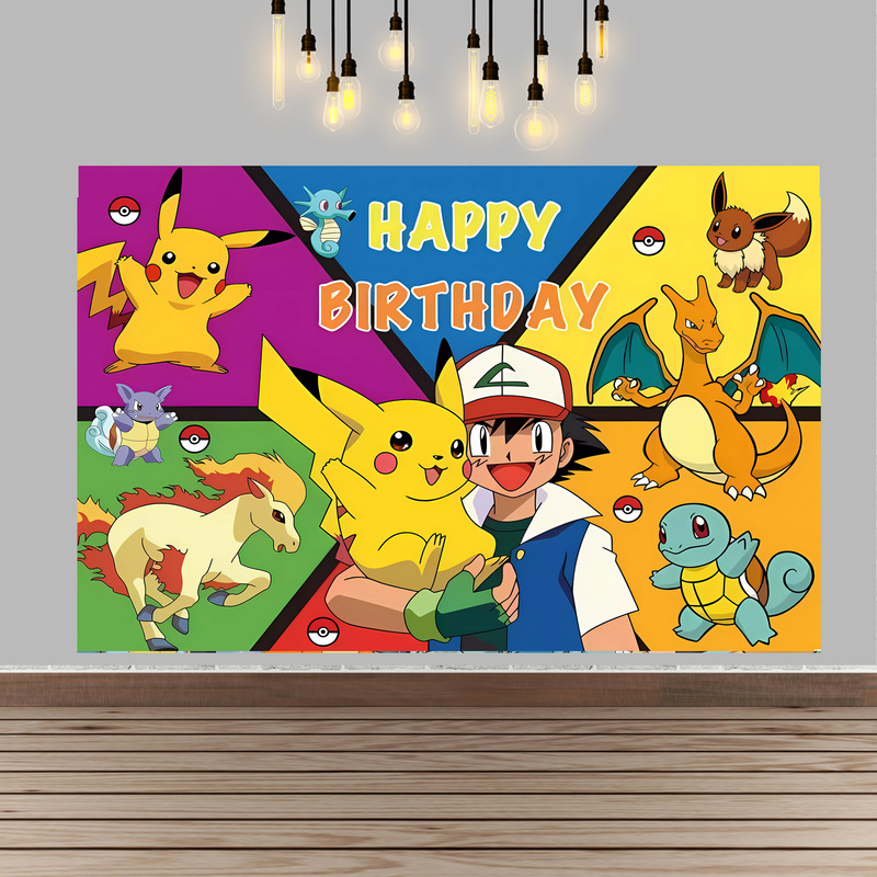 Pokemon Doğum Günü Partisi Ark - Baby Products Poster incelemesi ve fiyatı
