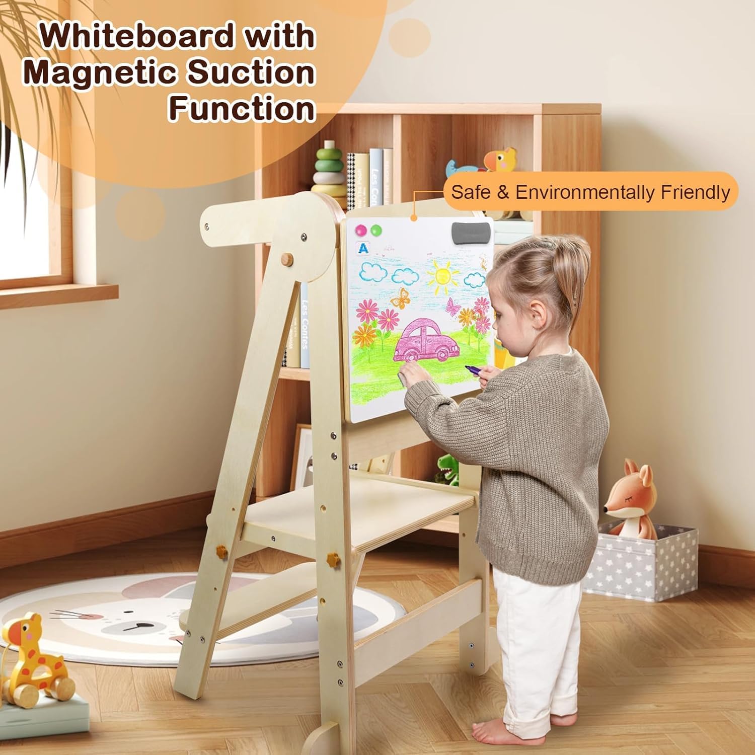 Katlanabilir Çocuk Mutfak Kule - Toddler Learning Tower incelemesi ve fiyatı