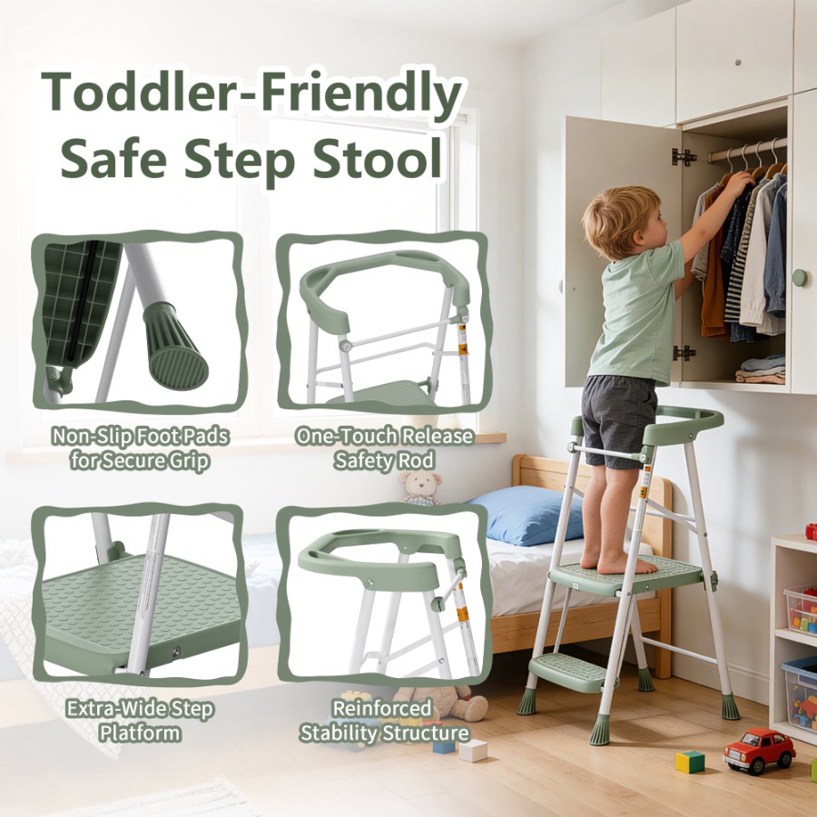Katlanabilir Öğrenme Kulesi iç - Toddler Learning Tower incelemesi ve fiyatı