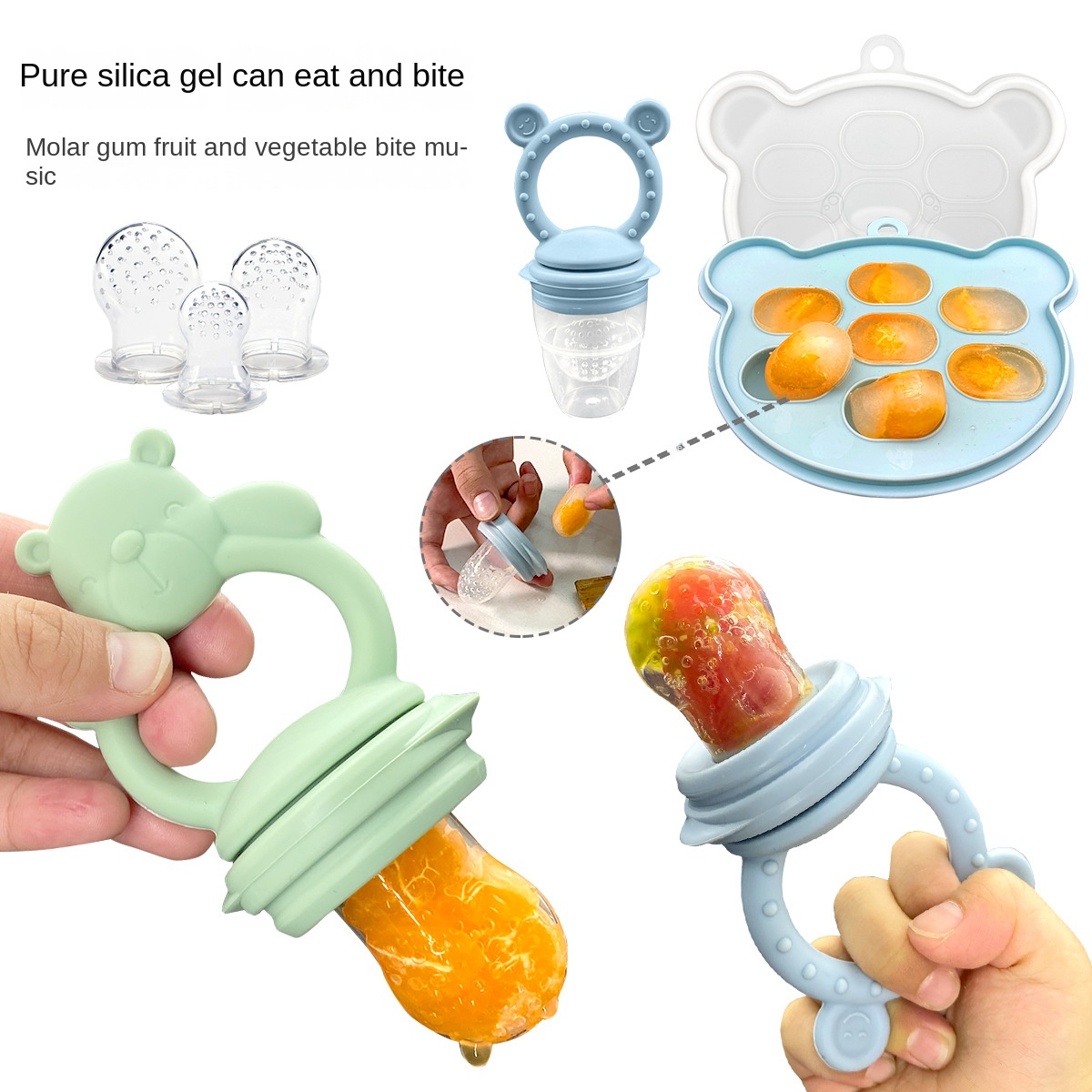 Gıda sınıfı silikon bebek diş  - Baby Products Eco Friendly incelemesi ve fiyatı