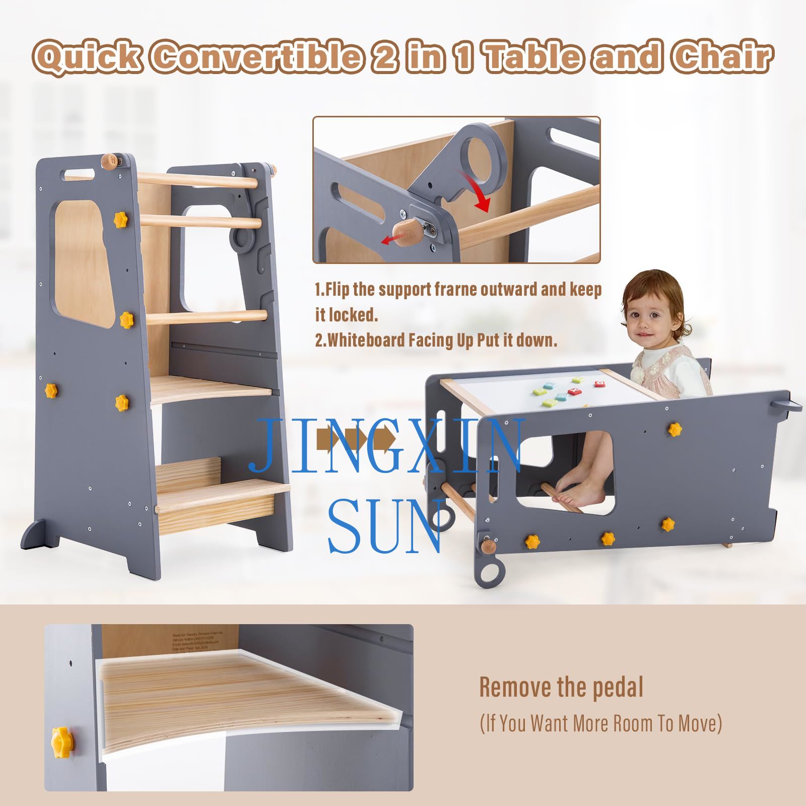 4'ü 1 Arada Bebek Mutfak Kules - Toddler Learning Tower incelemesi ve fiyatı